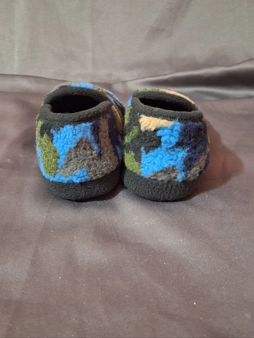 Boys Wonder Nation Camo Slippers